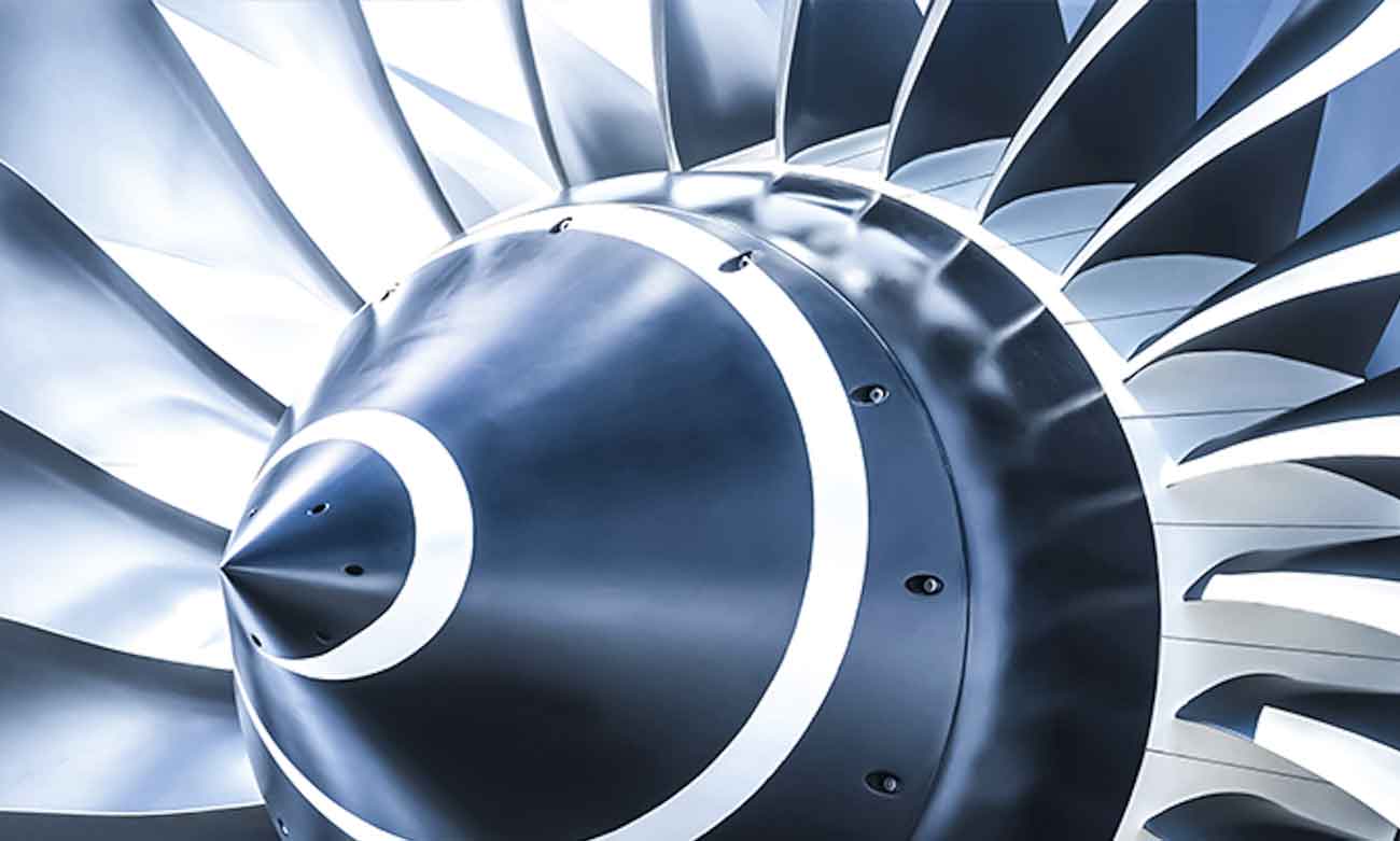 Rolls-Royce Trent XWB engine close-up