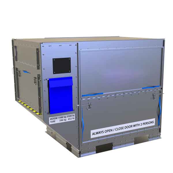 Dedienne Aerospace engine tooling container