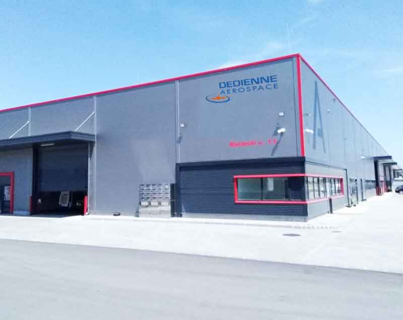 Dedienne Aerospace factory in Budapest, Hungary