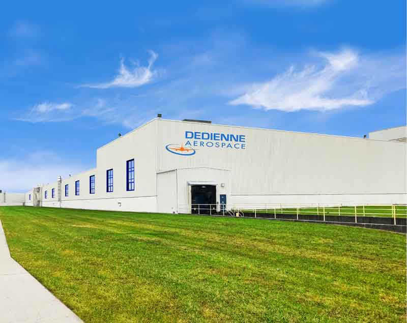 Dedienne Aerospace factory in Cincinnati, USA