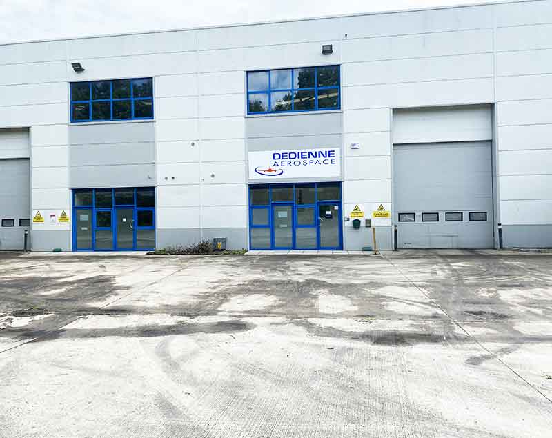 Dedienne Aerospace factory in Shannon, Ireland
