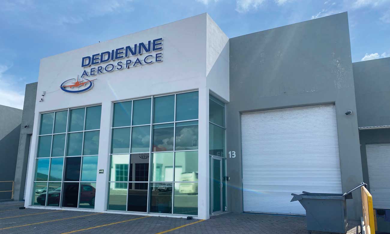 Dedienne Aerospace facility in queretaro Mexico